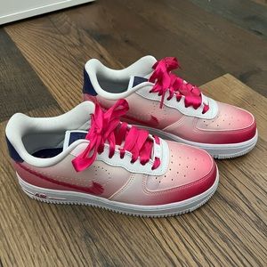 Pink Air Force 1’s